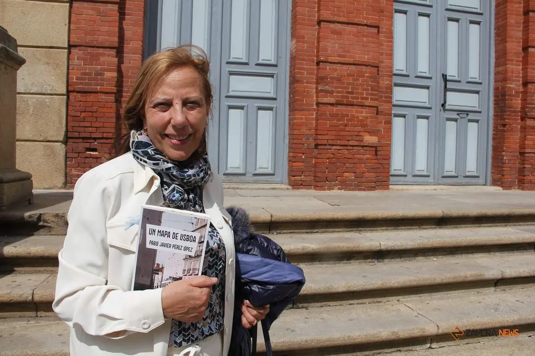Concha López Jambrina, presidenta de la asociación cultural Sabaria
