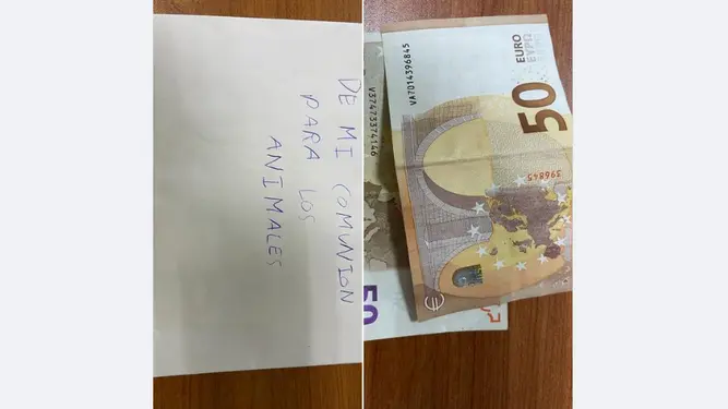 Sobre con dinero