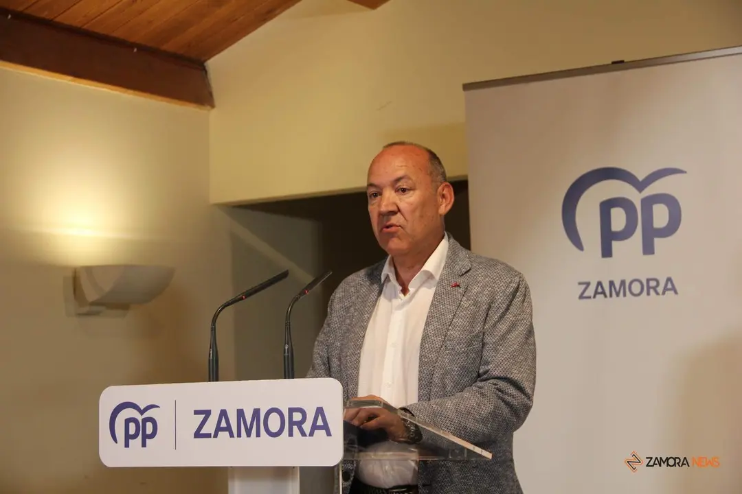 El presidente del Partido Popular a nivel provincial, José María Barrios Tejero