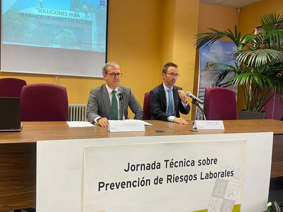 Jornada de prevención de riesgos laborales en Ávila