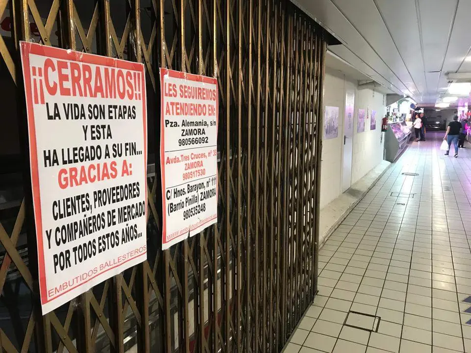 Cierre negocio Mercado de Abastos
