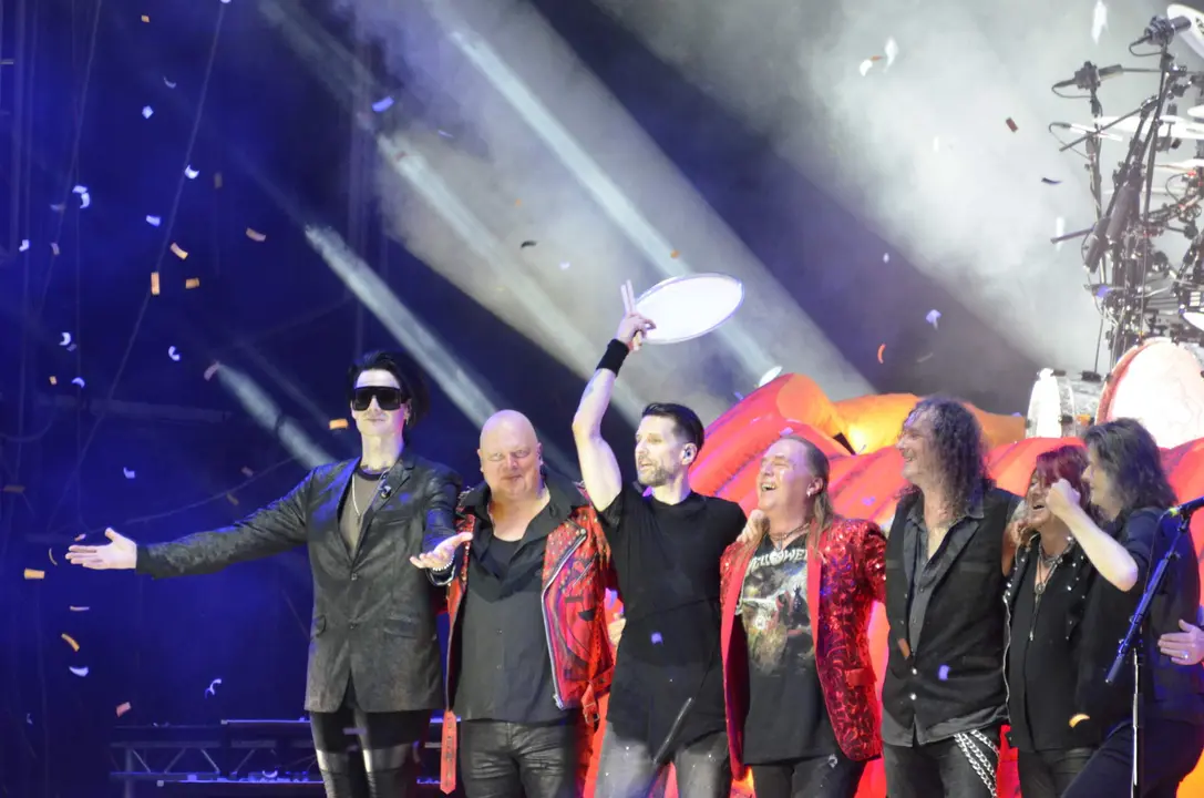 Helloween tras su concierto en el Z! Live