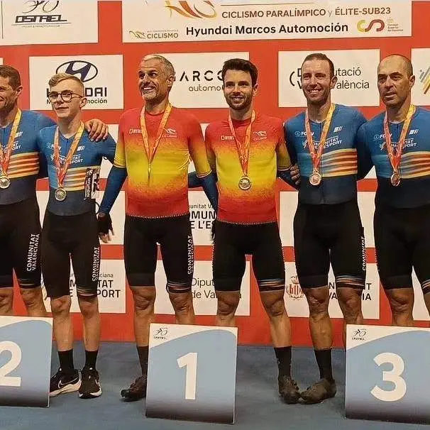 Medalla de oro de Javier Vaquero en los Ctos de España de Pista 2023 - Zamora Enamora
