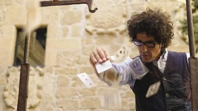 Fotografía del programa "Un país mágico" de TVE dirigido por Miguel de Lucas