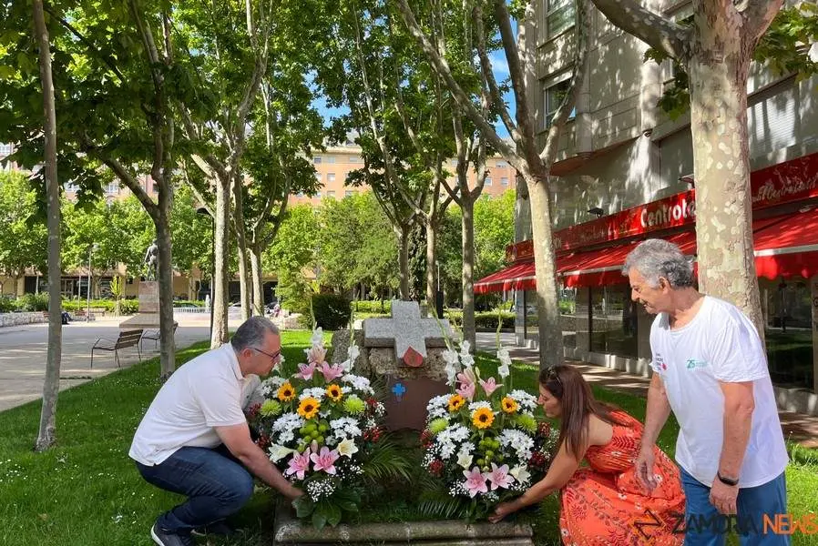 Ofrenda floral Donantes de Sangre