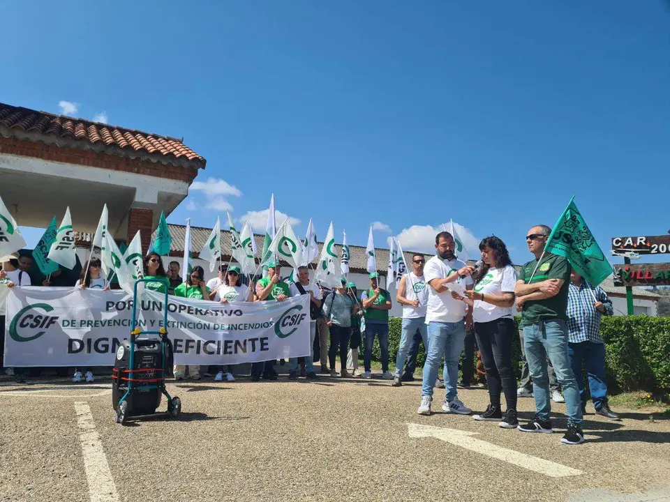 Concentración en Villardeciervos