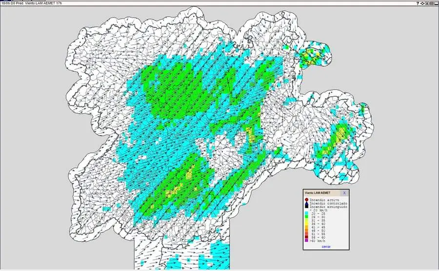 mapa CyL