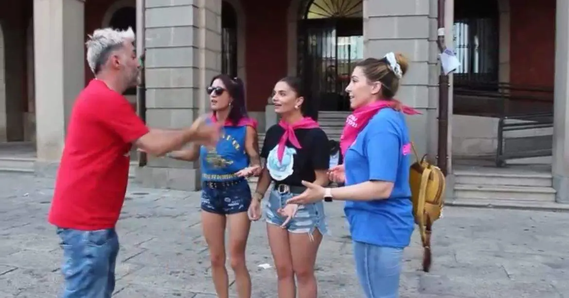 Fragmento del vídeo promocional de la Comisión de Peñas