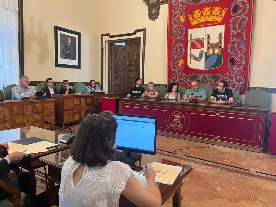 pleno extraordinario del Ayuntamiento de Zamora