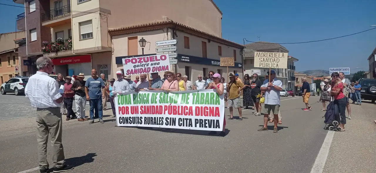 Protesta plataforma Tábara