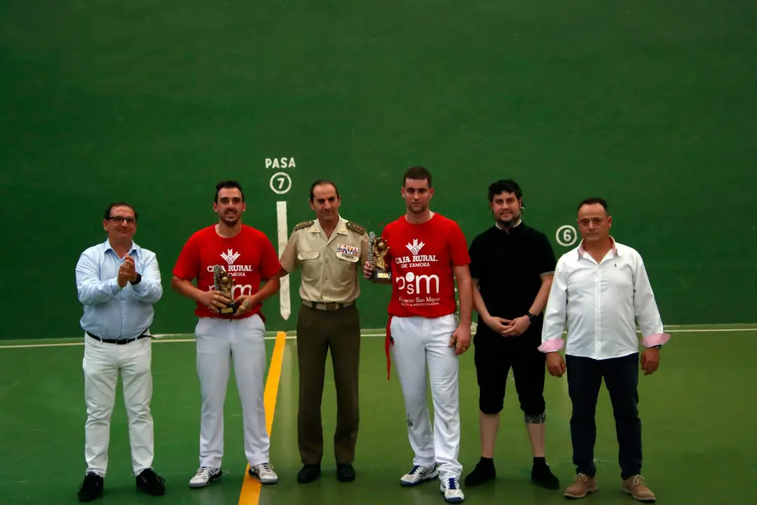 Ganadores del torneo de pelota
