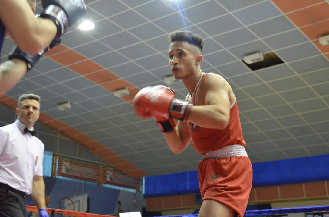 Alejandro Fernández 'Vieri' en un instante del combate