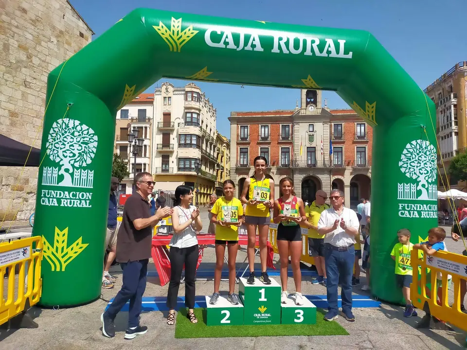 Amaia Mendieta, 3ª sub 14 Cross del Ajo