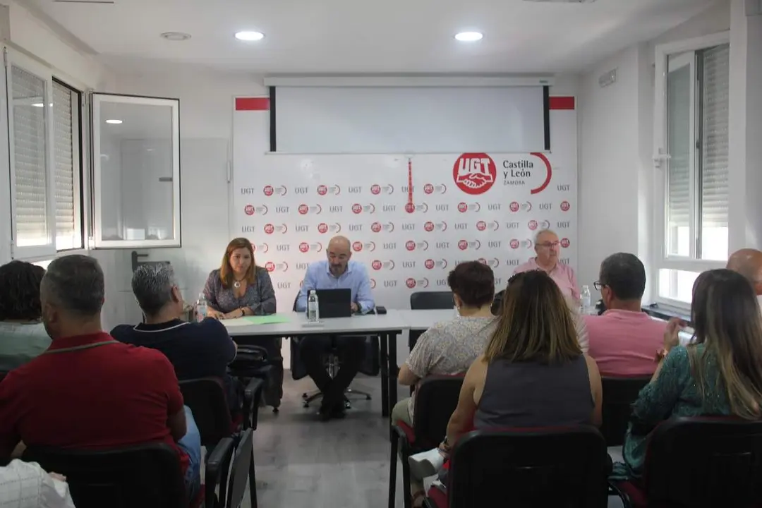 Sesión informativo de UGT CyL en Zamora. Imagen de archivo