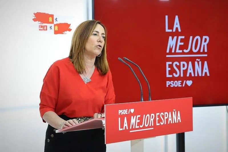 La portavoz del Comité electoral del PSOECyL, Rosa Rubio