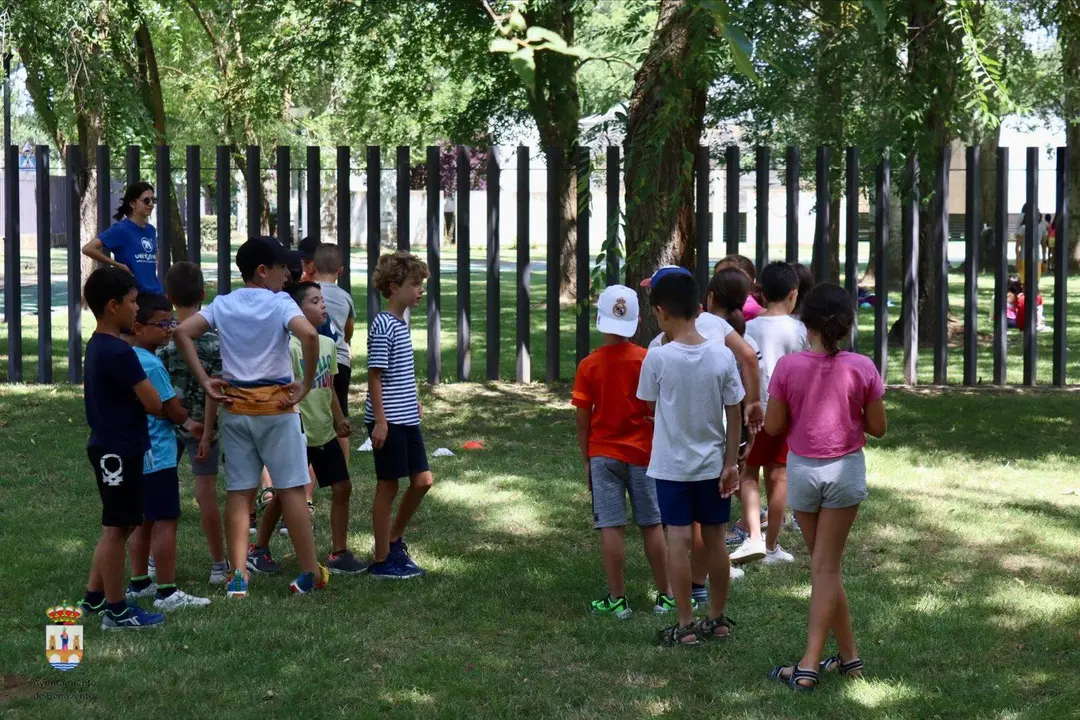 Campamento urbano Benavente. Fotografía: Ayuntamiento de Benavente