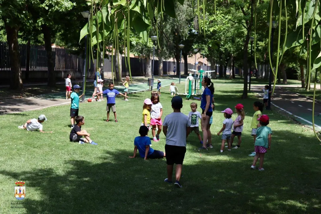 Campamento urbano Benavente. Fotografía: Ayuntamiento de Benavente