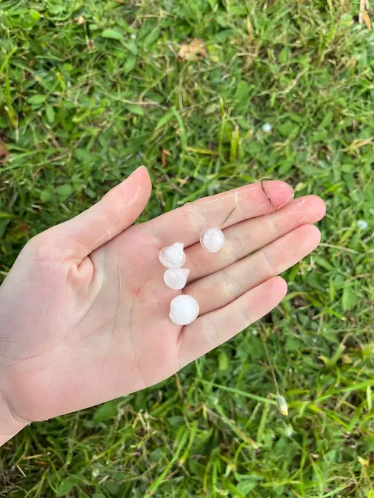 Granizo en el Tera