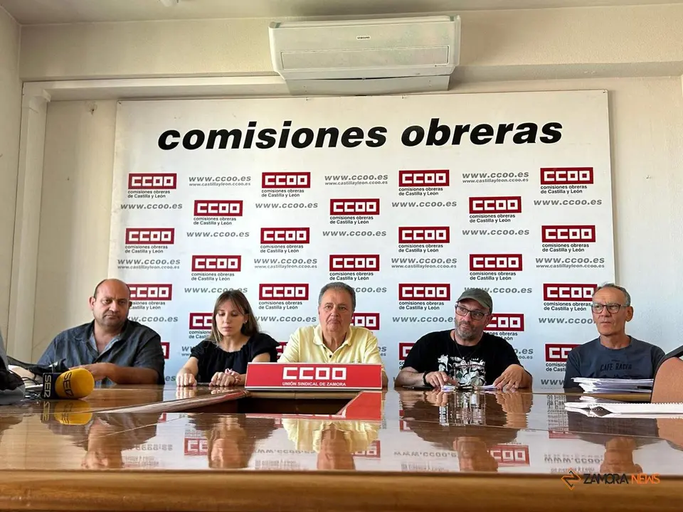 Los representantes de UGT y CCOO valoran la situación del Convenio Colectivo del Transporte de Viajeros por carretera