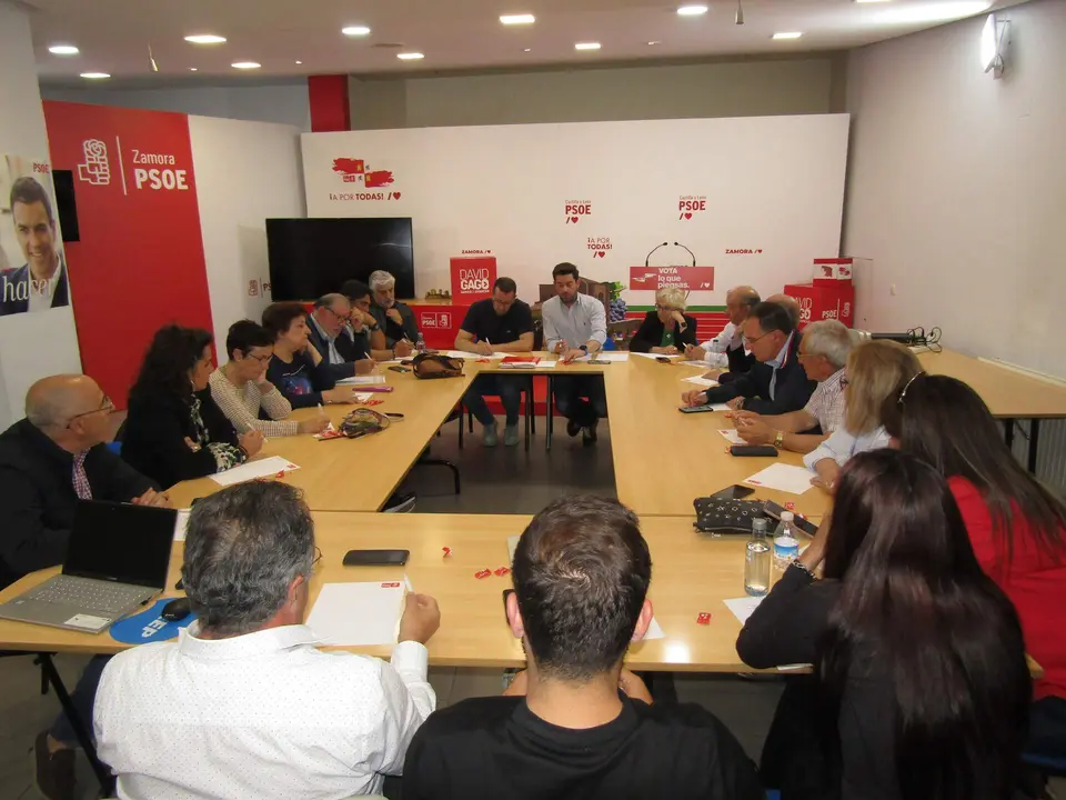 Reunión de la Comisión Ejecutiva Provincial del PSOE de Zamora
