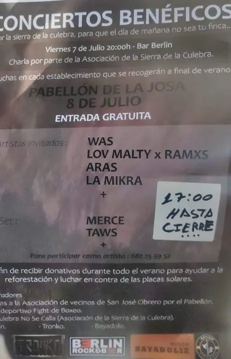 cartel la Josa