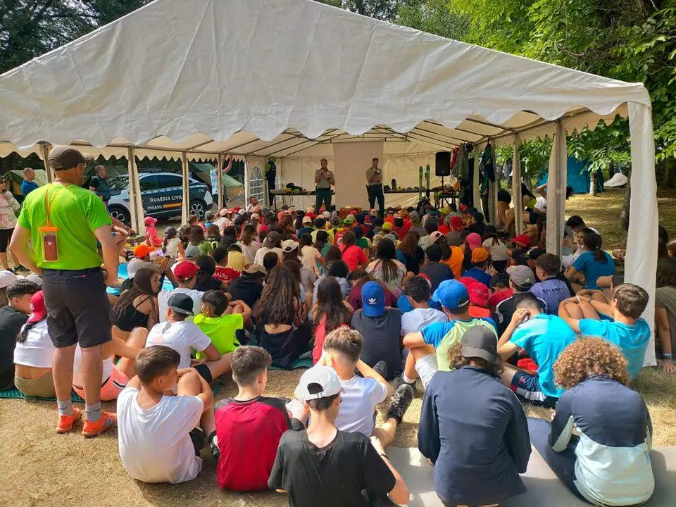 Campamento Diocesano en el entorno del Lago de Sanabria