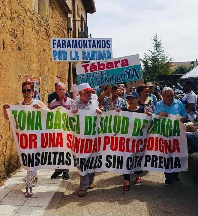 Protesta Tábara