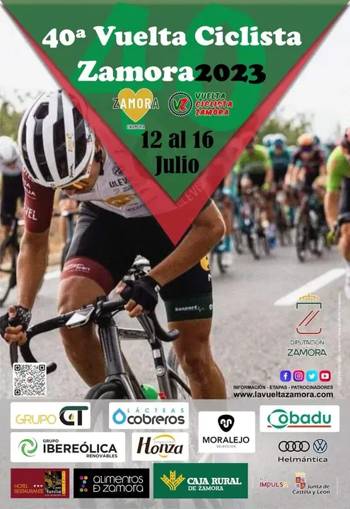 Cartel de la 40ª Vuelta a Zamora 2023