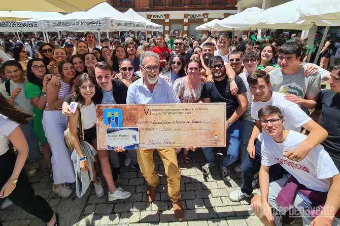 Banda Escola de Música de Beade en Pontevedra. Fotografía: Interbenavente.es