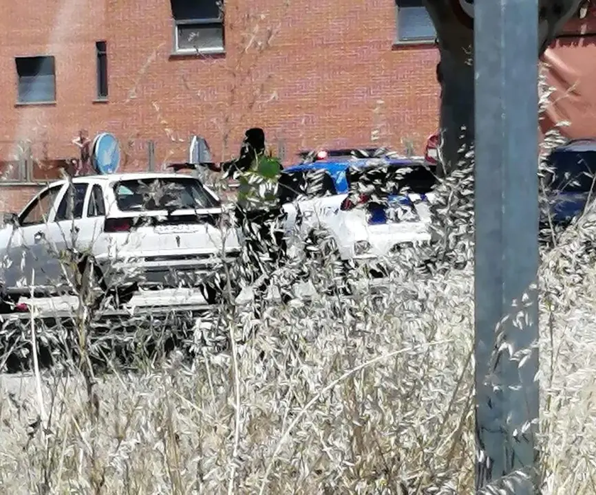 Accidente en la carretera de Salamanca