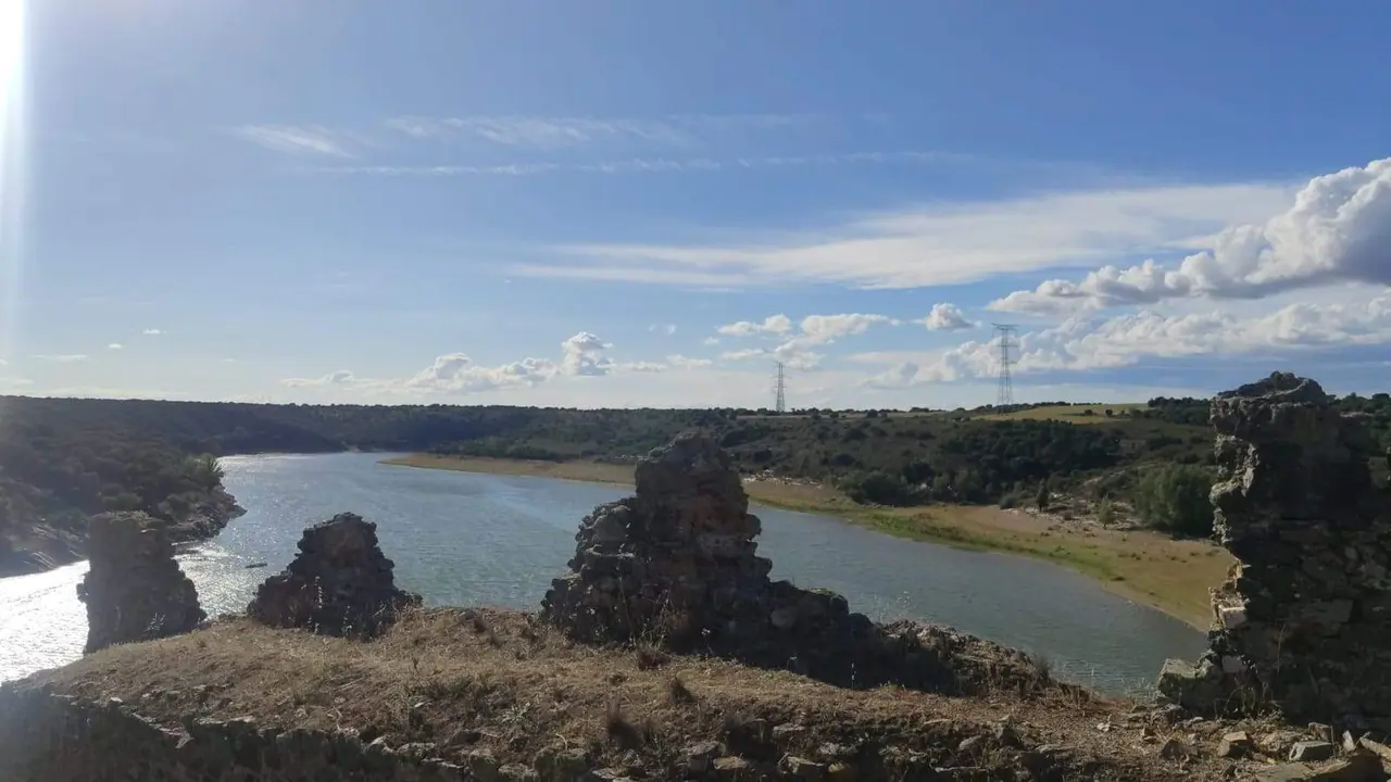 Río Duero- imagen de archivo