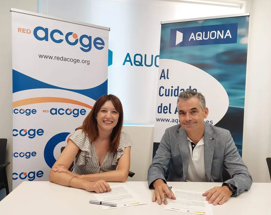 FIRMA CONVENIO AQUONA - RED ACOGE