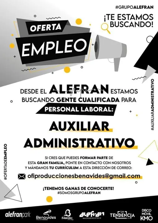 Oferta de empleo