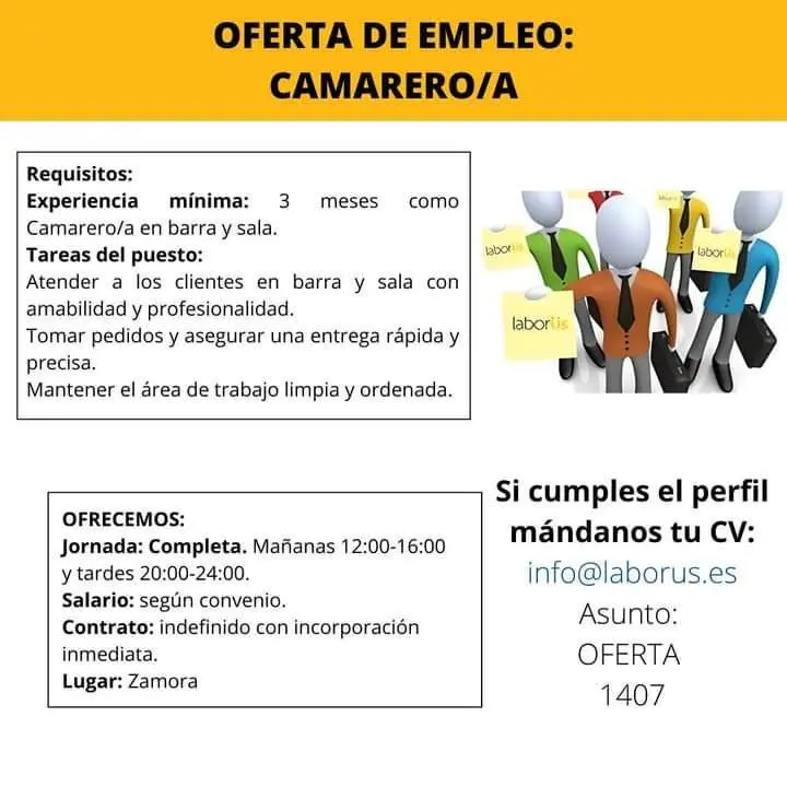 oferta empleo