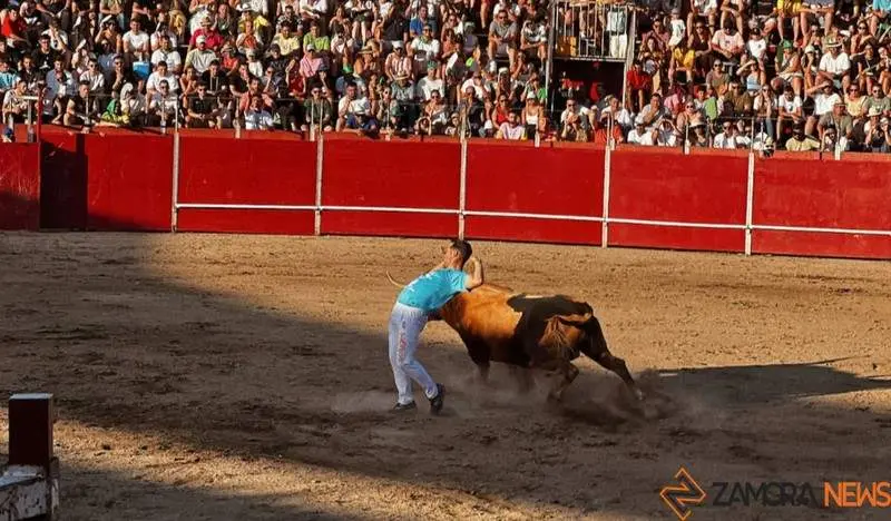 Dani Alonso en el concurso de recortes de San Buenaventura