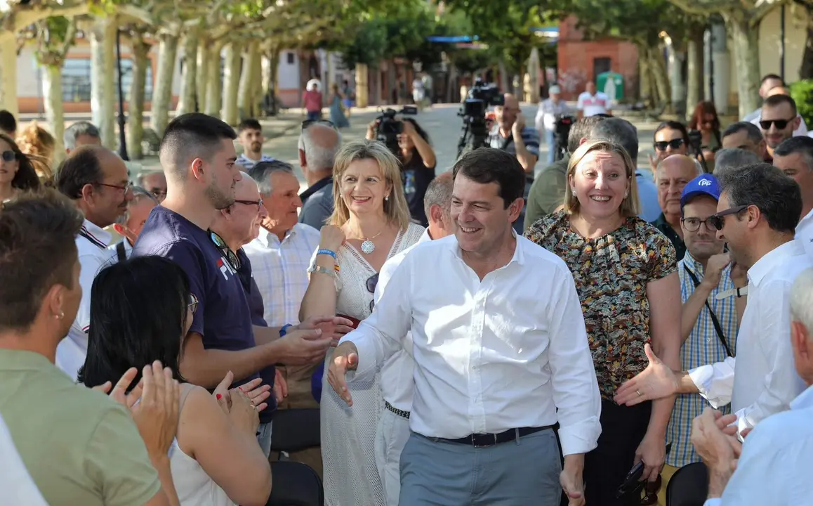 Mañueco en Benavente