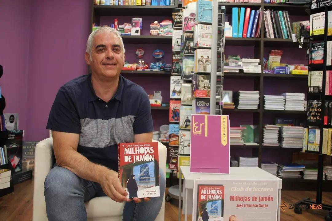 José Francisco Alonso, autor de "Milhojas de jamón"