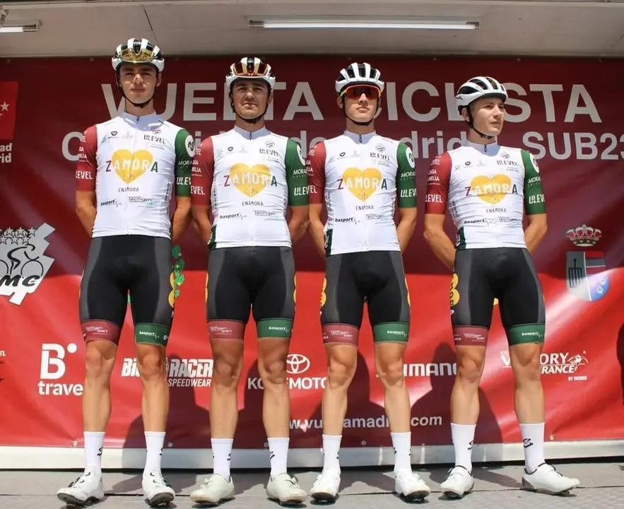 Presentación en Madrid del Zamora Enamora Cycling Team