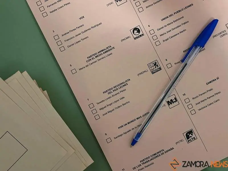 Papeletas electorales 23-J