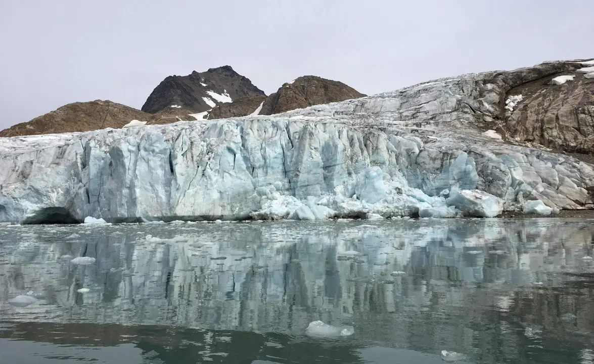 Glaciares de Groenlandia. Crédito: NASA/JPL-Caltech
