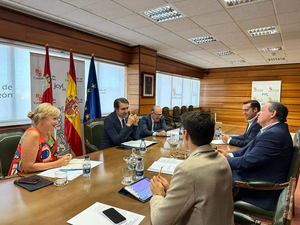 Reunión de Quiñones y Javier Faundez