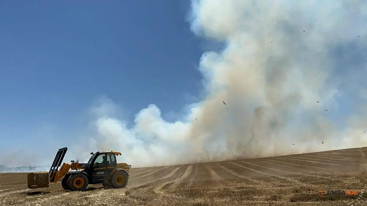 Incendio en Morales del Vino
