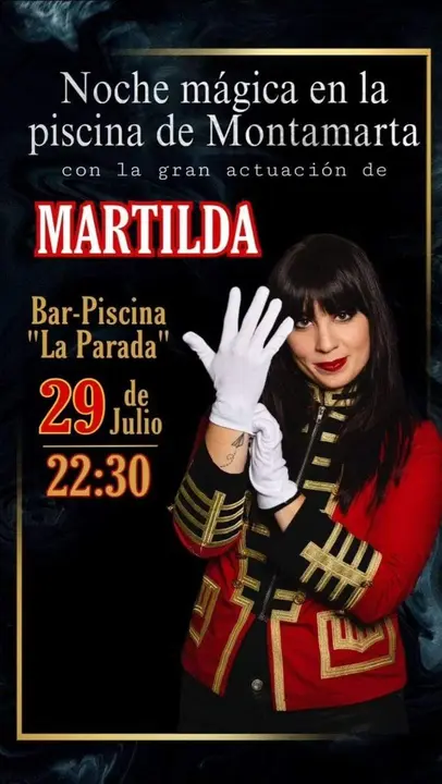 Actuación de magia