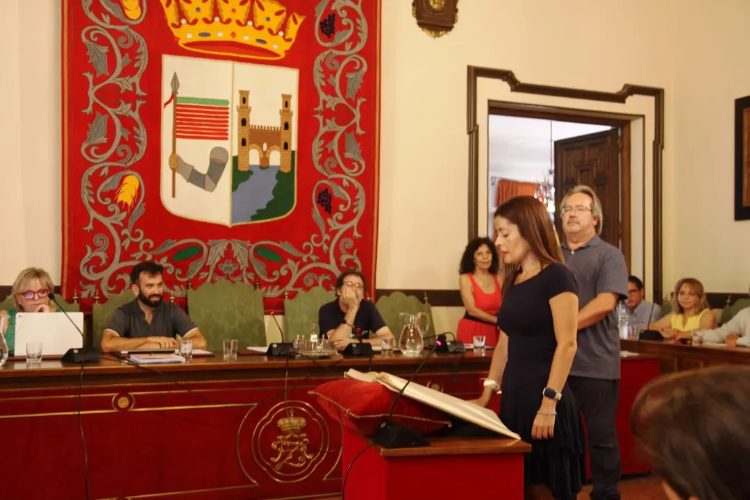 Toma de posesión de Sara de la Higuera