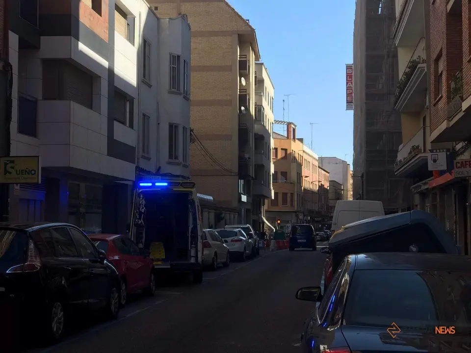 Asistencia sanitaria en la calle Pablo Morillo