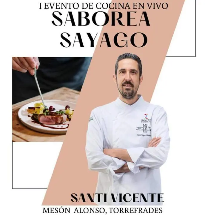 Evento de cocina en vivo Saborea Sayago