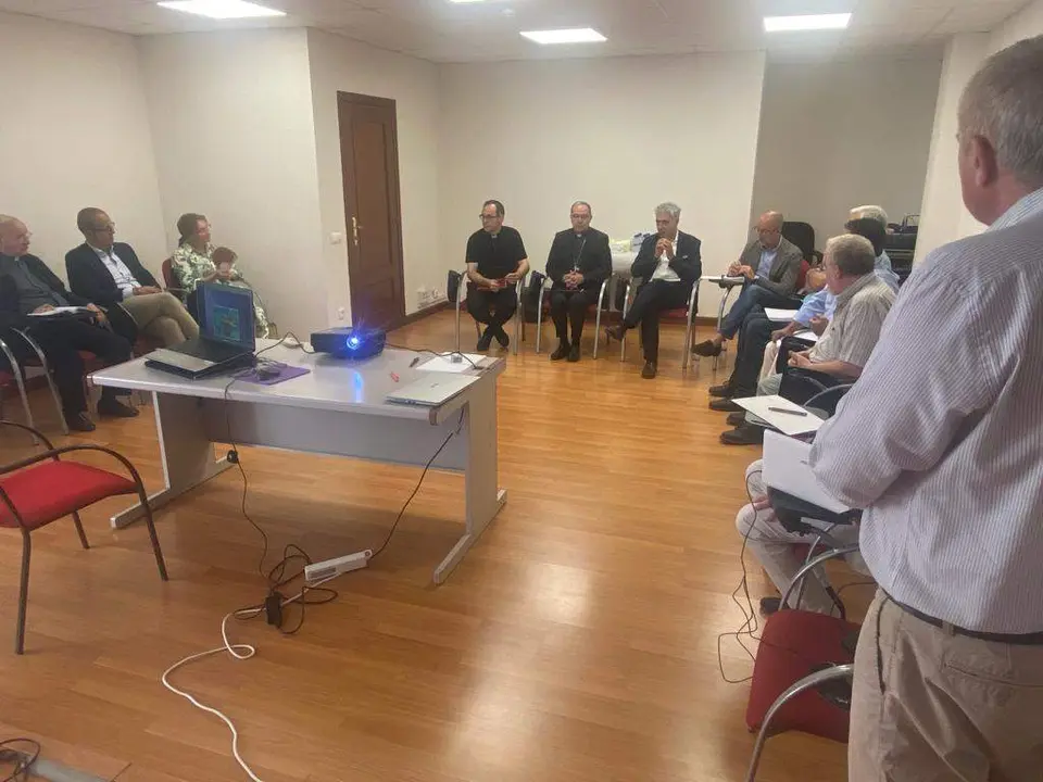 La Diócesis de Zamora recibe  la visita del director general de Patrimonio de la Consejería de Cultura