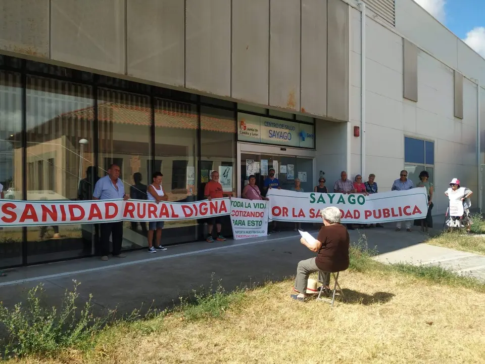 Concentración en Sayago. Imagen cedida (1)