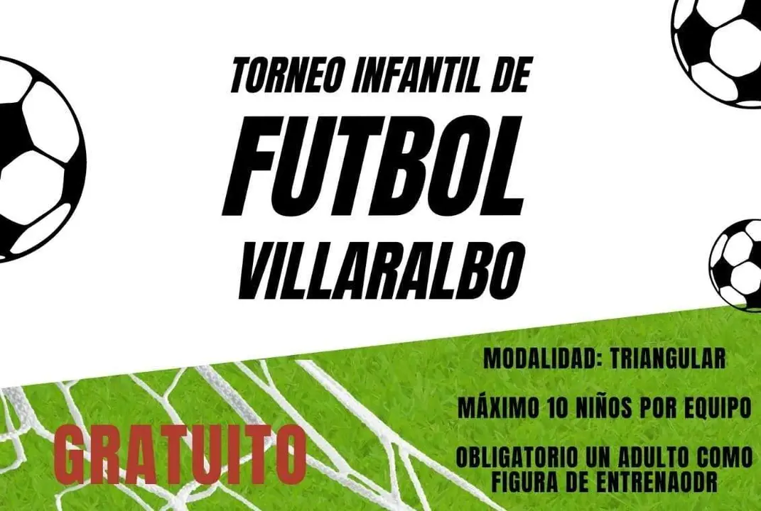 Cartel del torneo triangular