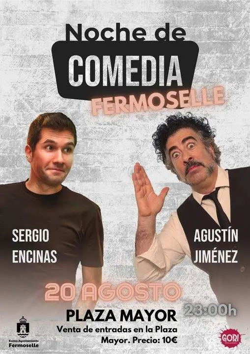 Cartel Noche de Comedia Fermoselle